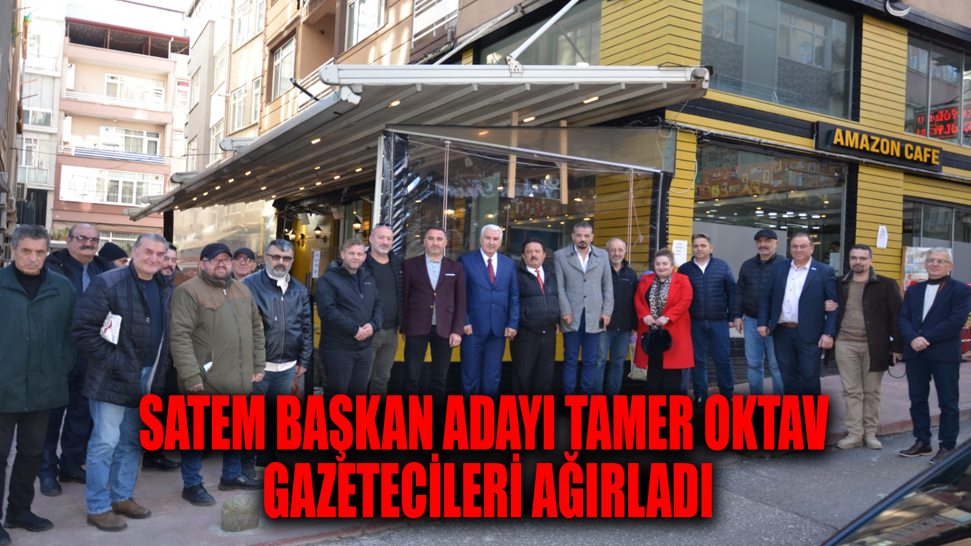 SATEM Başkan Adayı Tamer Oktav Gazetecileri Ağırladı