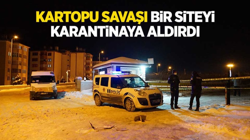 Samsun'dan Kastamonu'ya gittiler! Site karantinaya alındı