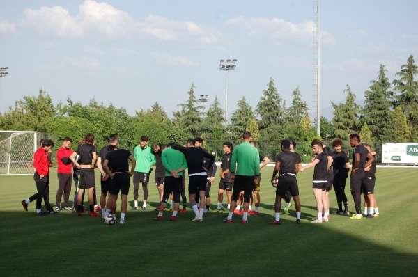 Abalı Denizlispor, Spor Toto 1. Lig'in son antrenmanını yaptı 