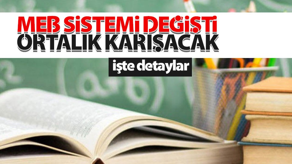 MEB Ortaöğretim sistemini değişti, yeni ortaokul sistemi