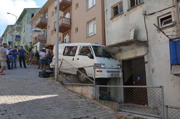 Sinop'ta korkutan kaza: 1 yaralı