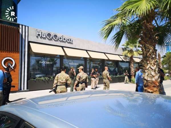 Irak'ın Erbil kentinde Türk konsolosluk çalışanlarının da bulunduğu restorana si