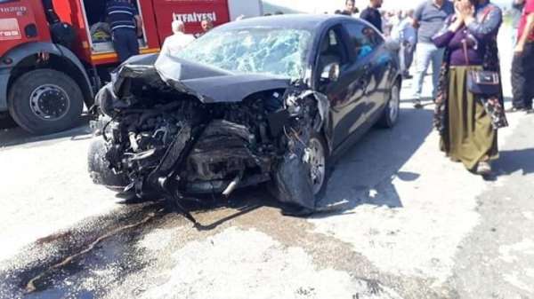 Sinop'ta trafik kazası: 1 ölü, 3 yaralı 