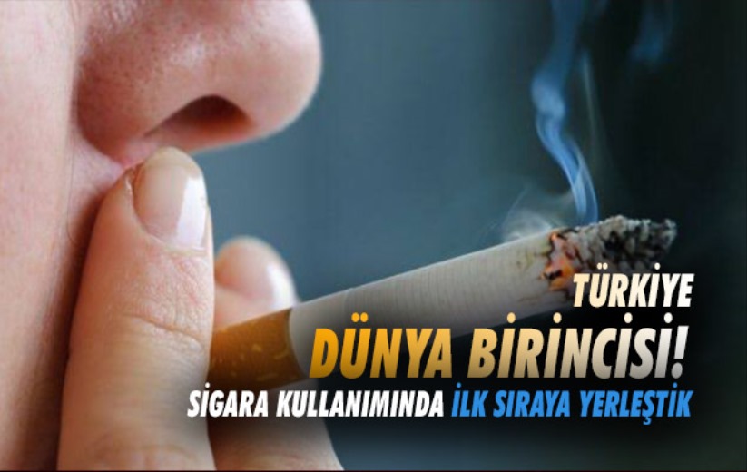 Türkiye dünya birincisi! Türkiye sigara kullanımında ilk sıraya yerleşti