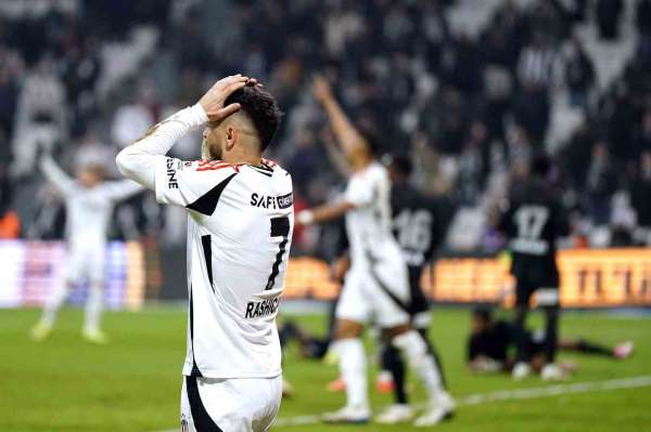 Beşiktaş ligde son 4 maçın 3'ünde berabere kaldı
