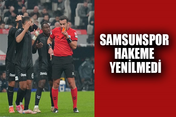 Samsunspor Hakeme Yenilmedi