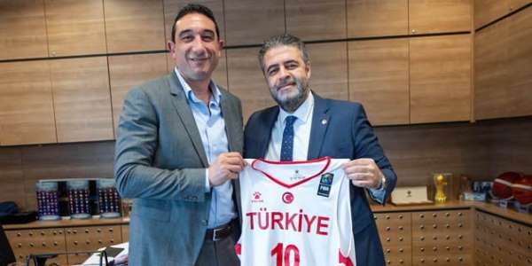 Filistin Basketbol Federasyonu'ndan TBF'ye ziyaret