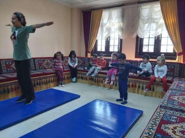 Sincan'da çocuklar sporla buluştu, annelerin yüzleri güldü
