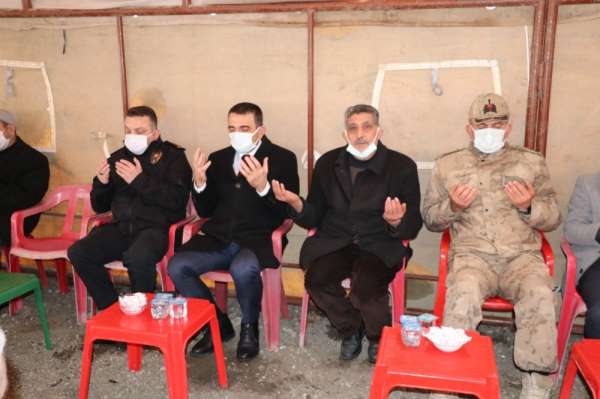 Siirt'te Şehit Jandarma Er Süleyman Sungur için mevlit okutuldu