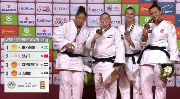 Tel Aviv Grand Slam'de kapanışı Kayra Sayit gümüş madalya ile yaptı