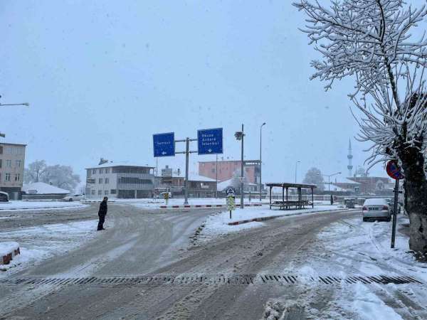 Samsun'da eğitime kar engeli