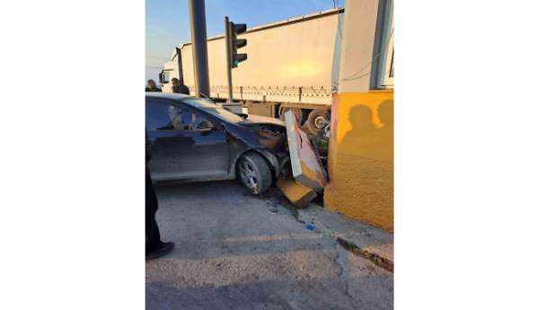 Tarsus'ta trafik kazası: 1 yaralı