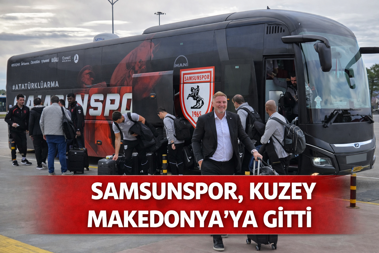 Samsunspor, Kuzey Makedonya'ya gitti