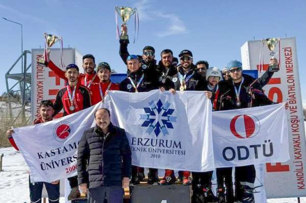 Kastamonu Üniversitesi, Kış Spor Oyunları'nda Türkiye ikincisi oldu