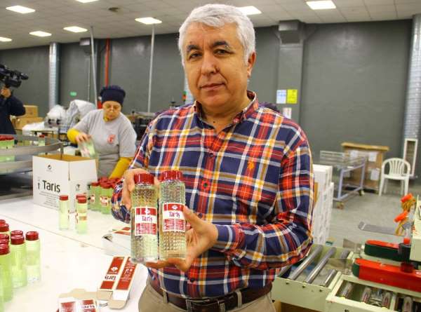 Tariş Kolonya Fabrikası tam kapasite üretime başladı 