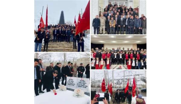 Bahçesaray'da '18 Mart Çanakkale Zaferi ve Şehitleri Anma Günü' programı