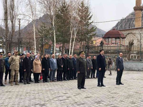 Çukurca'da 18 Mart Çanakkale Zaferi ve Şehitleri Anma Günü programı