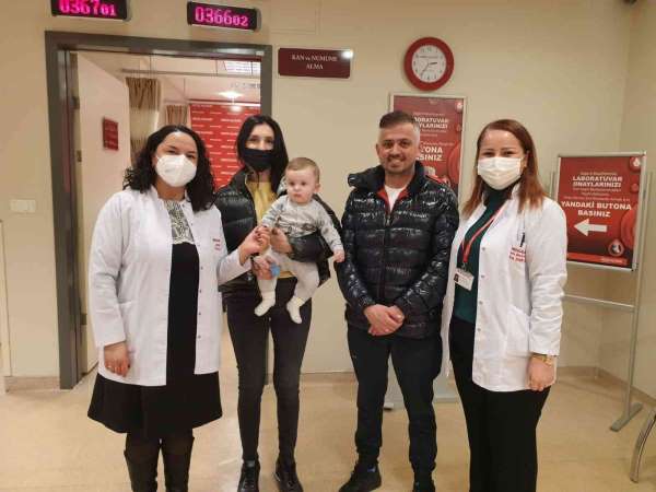 Savaş bölgesinden gelen Ukraynalı bebek Ordu'da muayene oldu