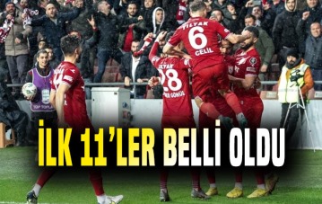 Gençlerbirliği - Yılport Samsunspor maçının ilk 11'i belli oldu