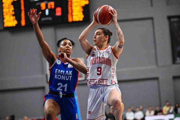 ING Kadınlar Basketbol Süper Ligi: Galatasaray: 90 - Emlak Konut: 68 - İstanbul haber