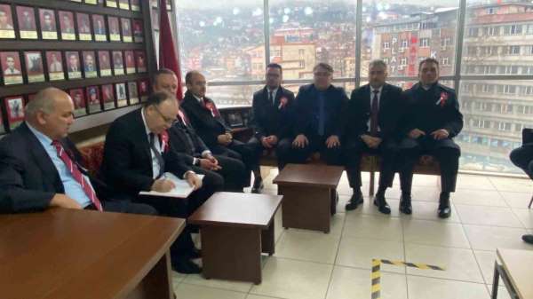Protokol şehit aileleri derneğini ziyaret etti - Zonguldak haber