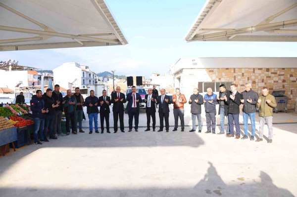 Salihli'de Kurtuluş Çarşısı ve Pazaryeri hizmete açıldı - Manisa haber