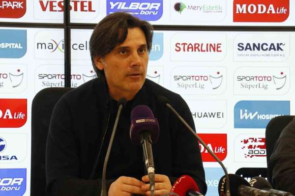 Vincenzo Montella: 'Genel olarak galibiyetten çok memnunum' - Adana haber