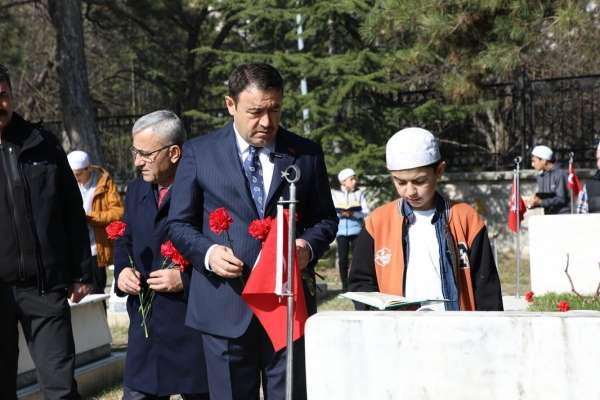 Kütahya'da 18 Mart Şehitleri Anma Günü ve Çanakkale Deniz Zaferi'nin 109. yıl dönümü gururla kutlandı