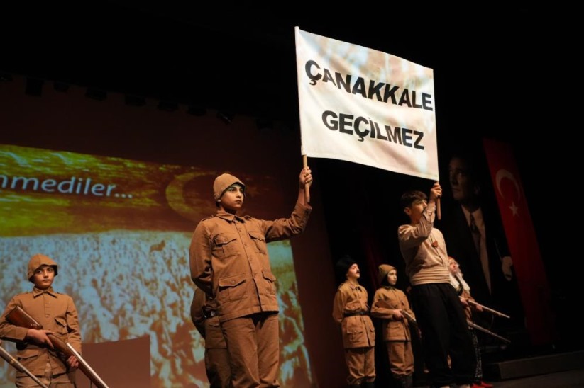 Samsun'da Çanakkale Zaferi'ne gurur ve hüzünlü anma