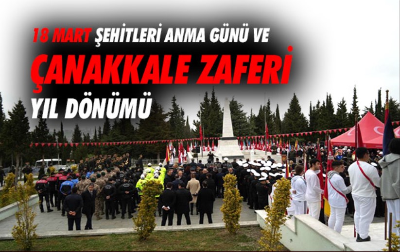 Samsun'da 18 Mart Şehitleri Anma Günü ve Çanakkale Zaferi yıl dönümü