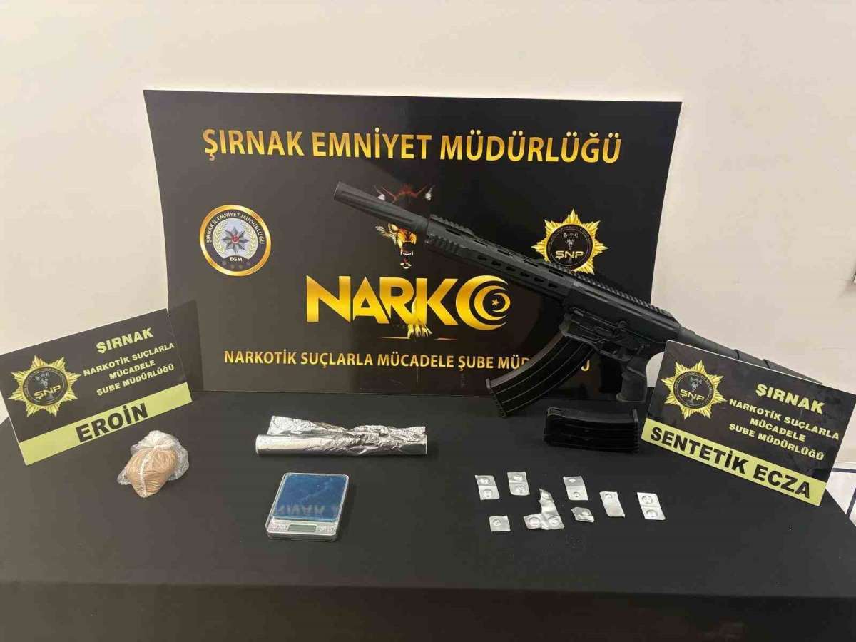 Şırnak'ta narkotik, asayiş, kaçakçılık ve terör operasyonlarında 41 şüpheliye işlem yapıldı