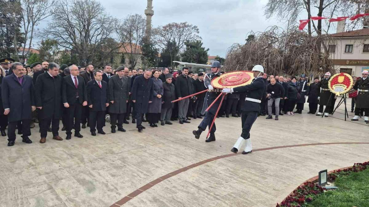 Tekirdağ'da 18 Mart Şehitleri Anma Günü törenle kutlandı