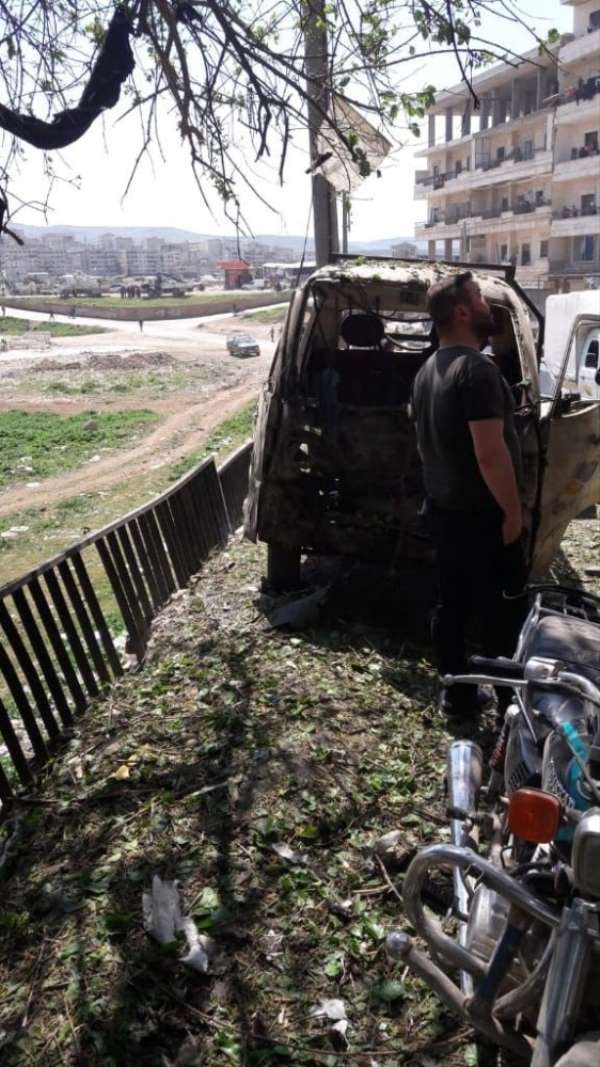 Afrin'de patlama: 3 yaralı 