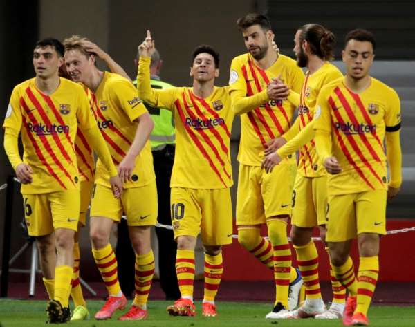 Barcelona, Kral Kupası'nın sahibi oldu
