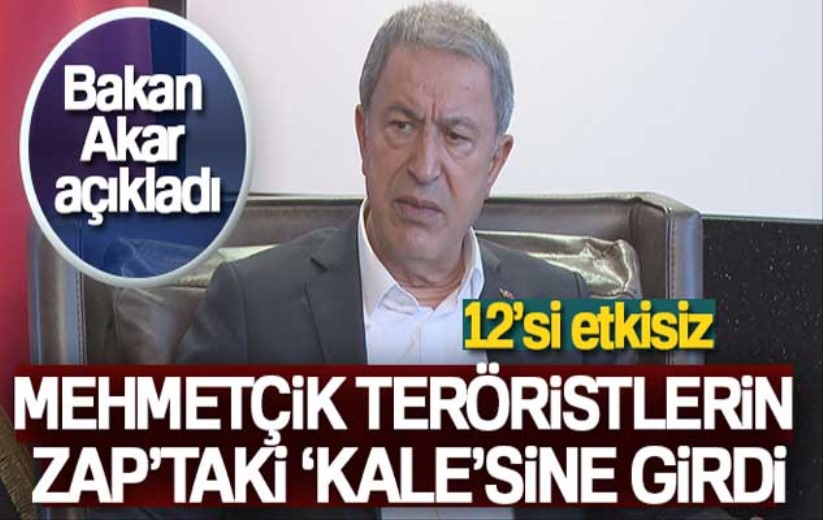 'Mehmetçik teröristlerin Zap'taki 'kale'sine girdi'