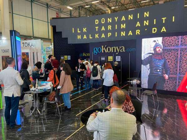 Konya standı Turizm Fuarı'nın en iyisi seçildi