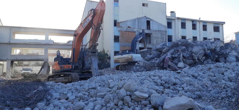 Samsun'da eski hastane binası yıkılıyor, yerine Sağlık Yaşam Merkezi yapılacak