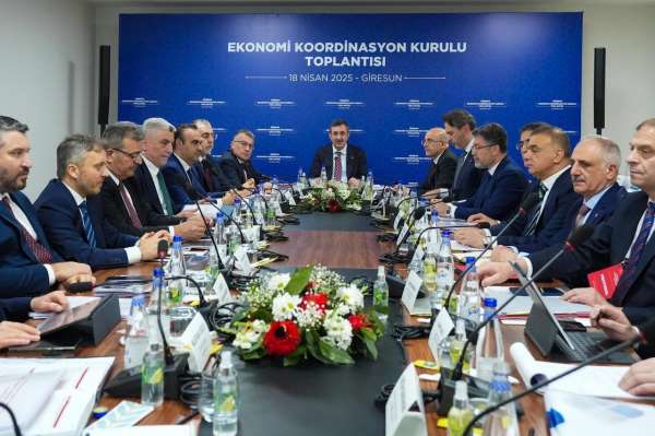 Ekonomi Koordinasyon Kurulu Giresun'da toplandı
