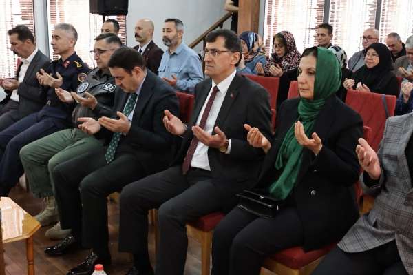 Kütahya'da şehit ve gaziler için mevlit programı