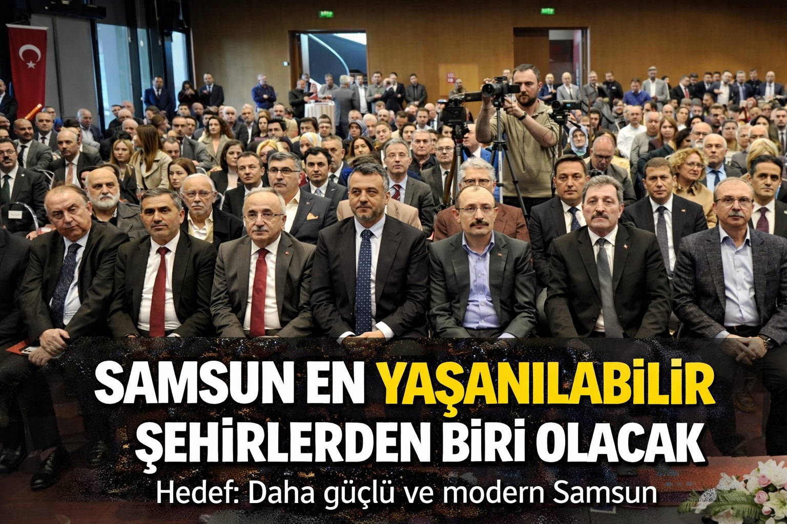 'Samsun, Türkiye'nin en yaşanılabilir şehirlerinden biri olacak'