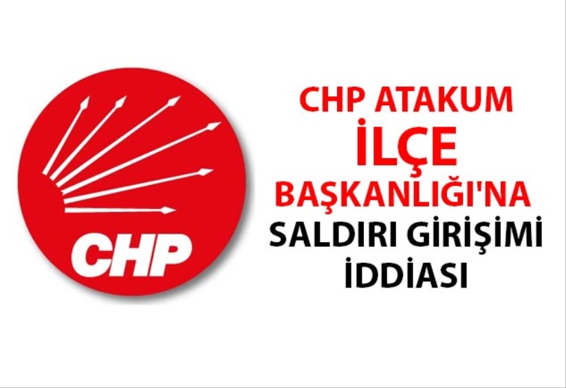 CHP Atakum İlçe Başkanlığı'na saldırı girişimi iddiası