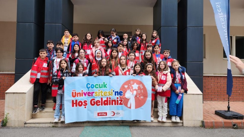 Samsun'da çocuk üniversitesi projesiyle minikler kampüs hayatını deneyimledi