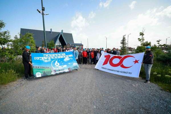 Kayseri Üniversitesi 'Gençlik Yürüyüşü' Etkinliği gerçekleştirdi
