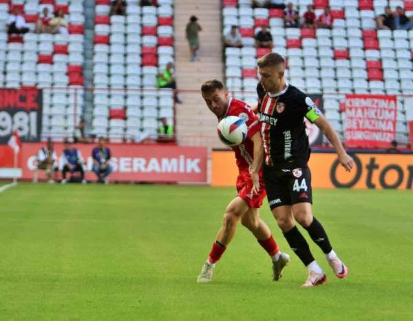 Trendyol Süper Lig: Antalyaspor: 0 - Gaziantep FK: 0