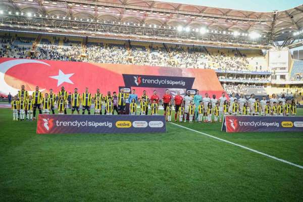 Trendyol Süper Lig: Fenerbahçe: 0 - Eyüpspor: 0