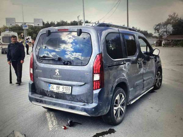 Arnavutköy'de zincirleme kaza: 5 yaralı