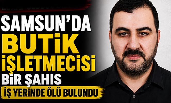 İşyerinde ölü bulundu