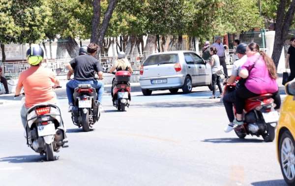 Muğla'da 4 kişiden birisi motosiklet sahibi