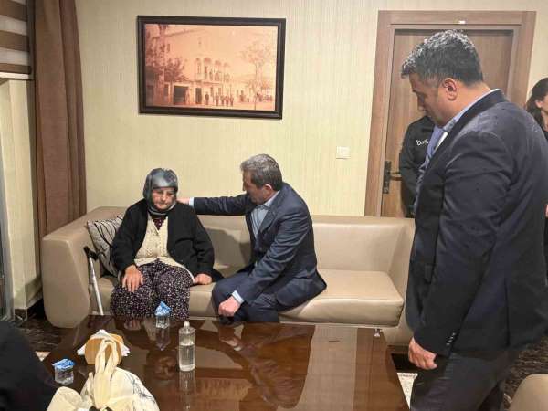 Şehit annesini Çorlu'ya vali ve başkan uğurladı