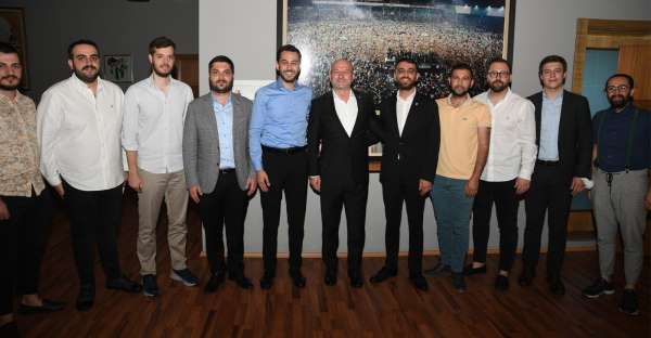 BURSİAD, Bursaspor Kulübü'nü ziyaret etti